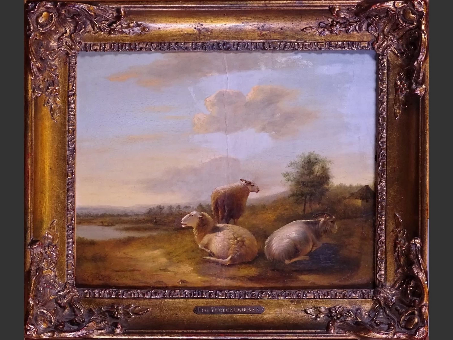 Balthasar Ommeganck - Pecore e un agnello